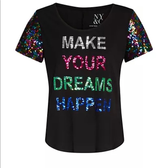 Sequin Dreams Graphic Tee - Picture 2 of 4